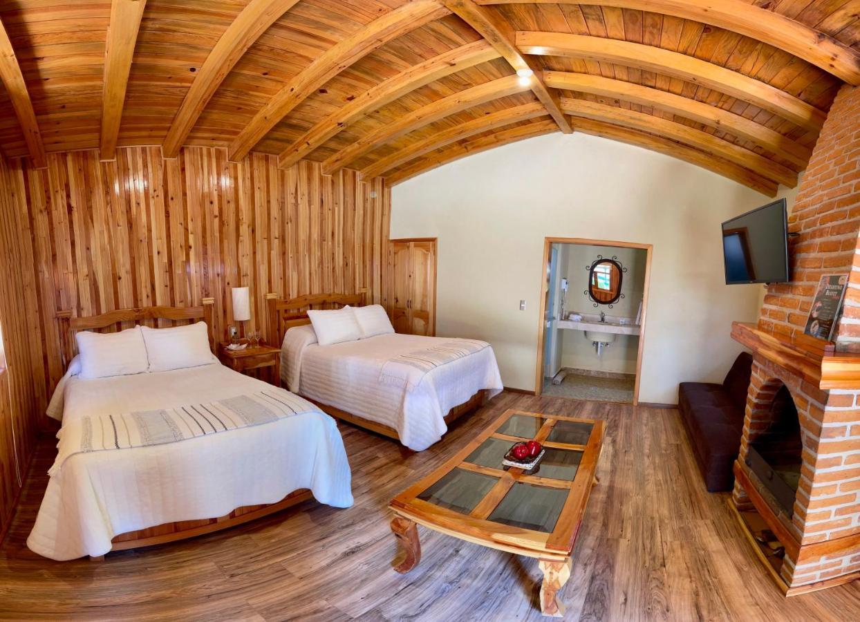 Cabanas Rancho El Mayab Zacatlán Eksteriør bilde