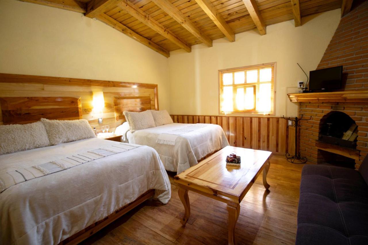 Cabanas Rancho El Mayab Zacatlán Eksteriør bilde