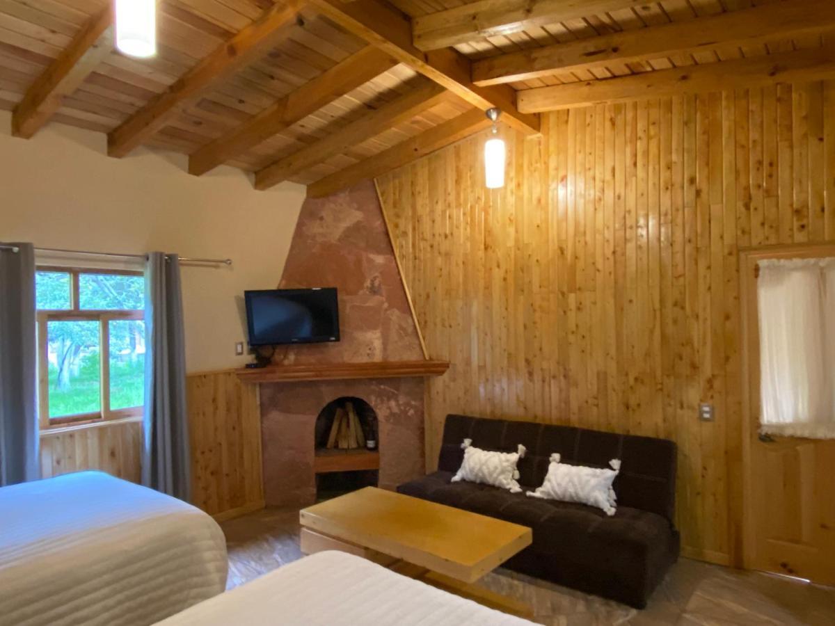 Cabanas Rancho El Mayab Zacatlán Eksteriør bilde
