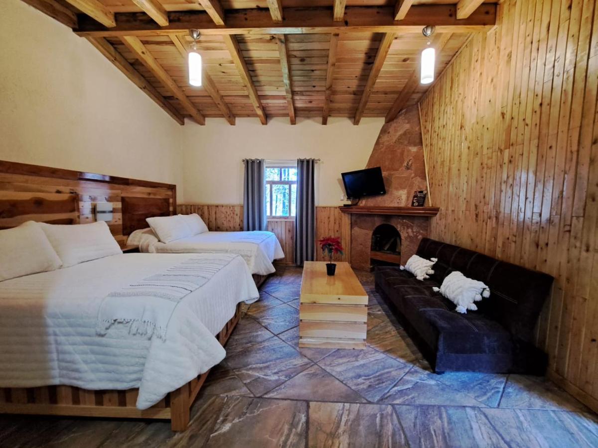 Cabanas Rancho El Mayab Zacatlán Eksteriør bilde